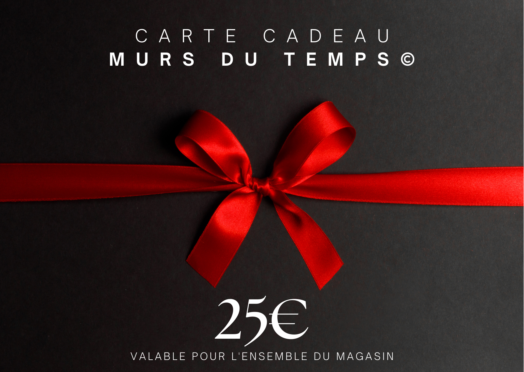 Presentkort|Murs du temps©