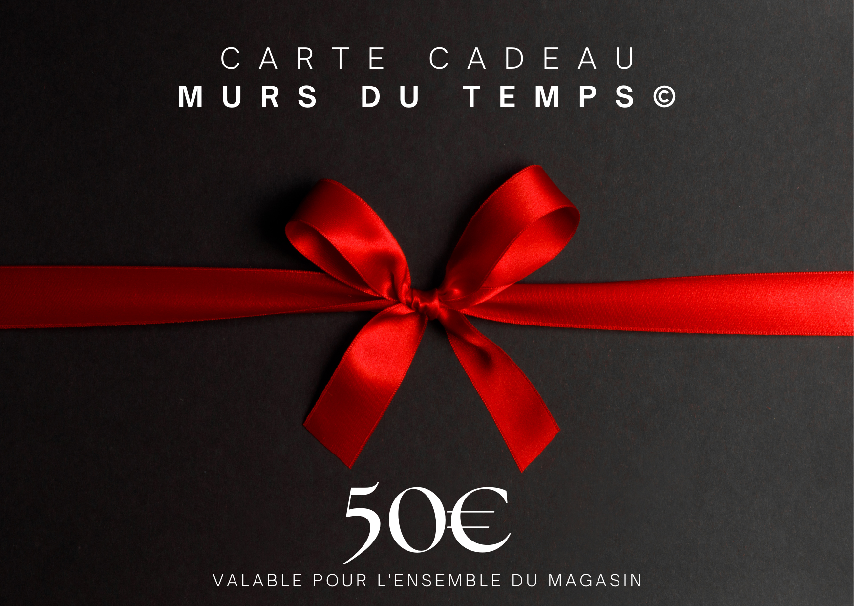 Presentkort|Murs du temps©