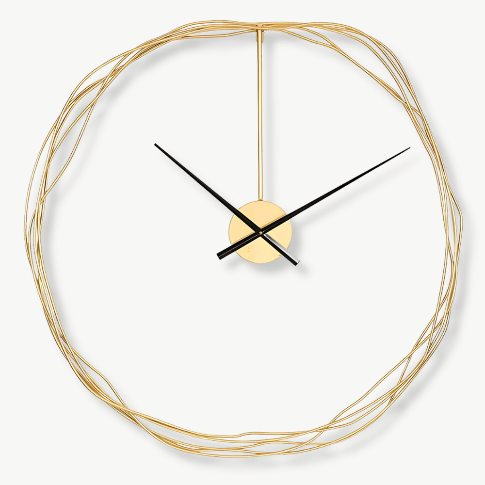 Modern minimalistisk väggklocka