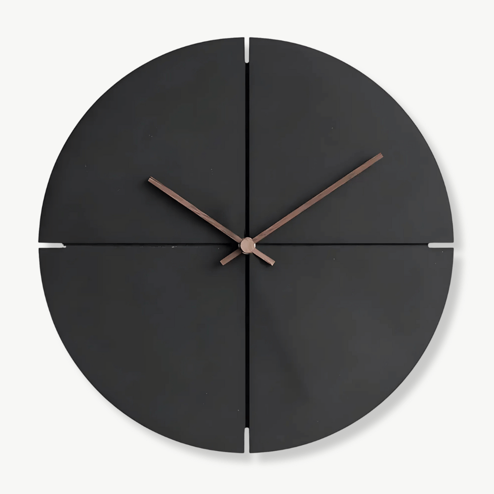 Nordic Wooden Väggklocka