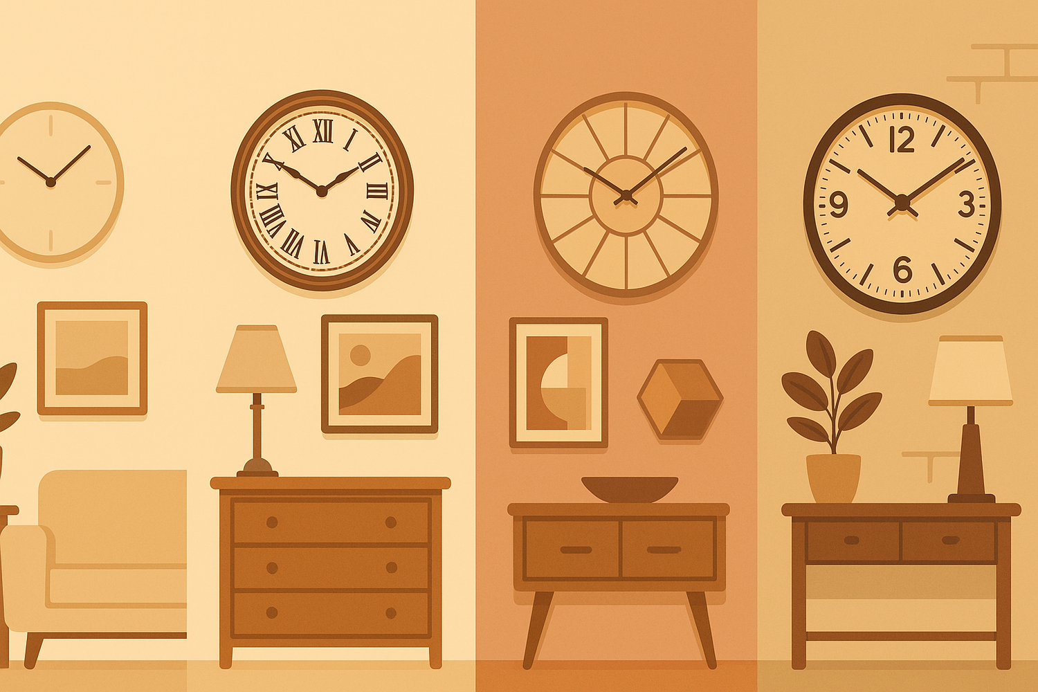 Comment choisir votre horloge selon votre décoration