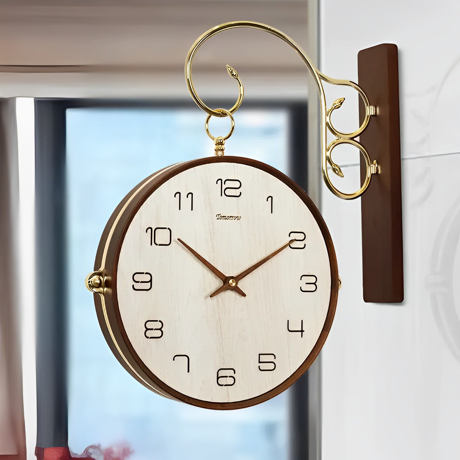 Horloge Double Face