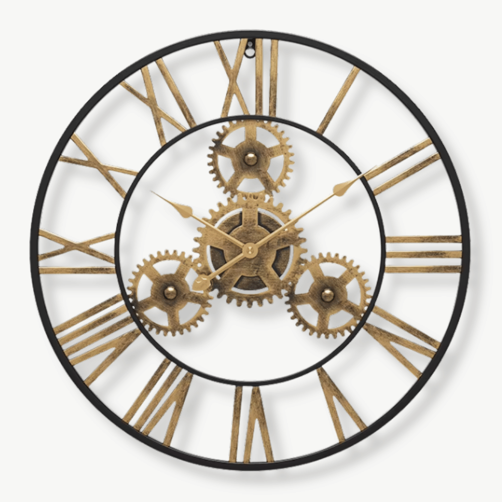 3D-design väggklocka