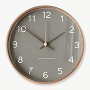 Nordic Solid Wood Väggklocka