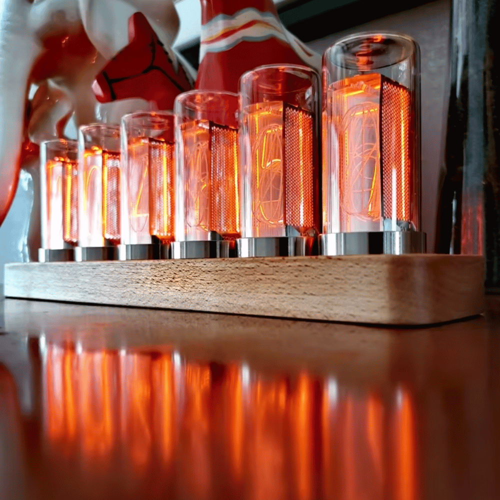Modern Nixie Tube klocka