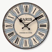Vintage Paris väggklocka