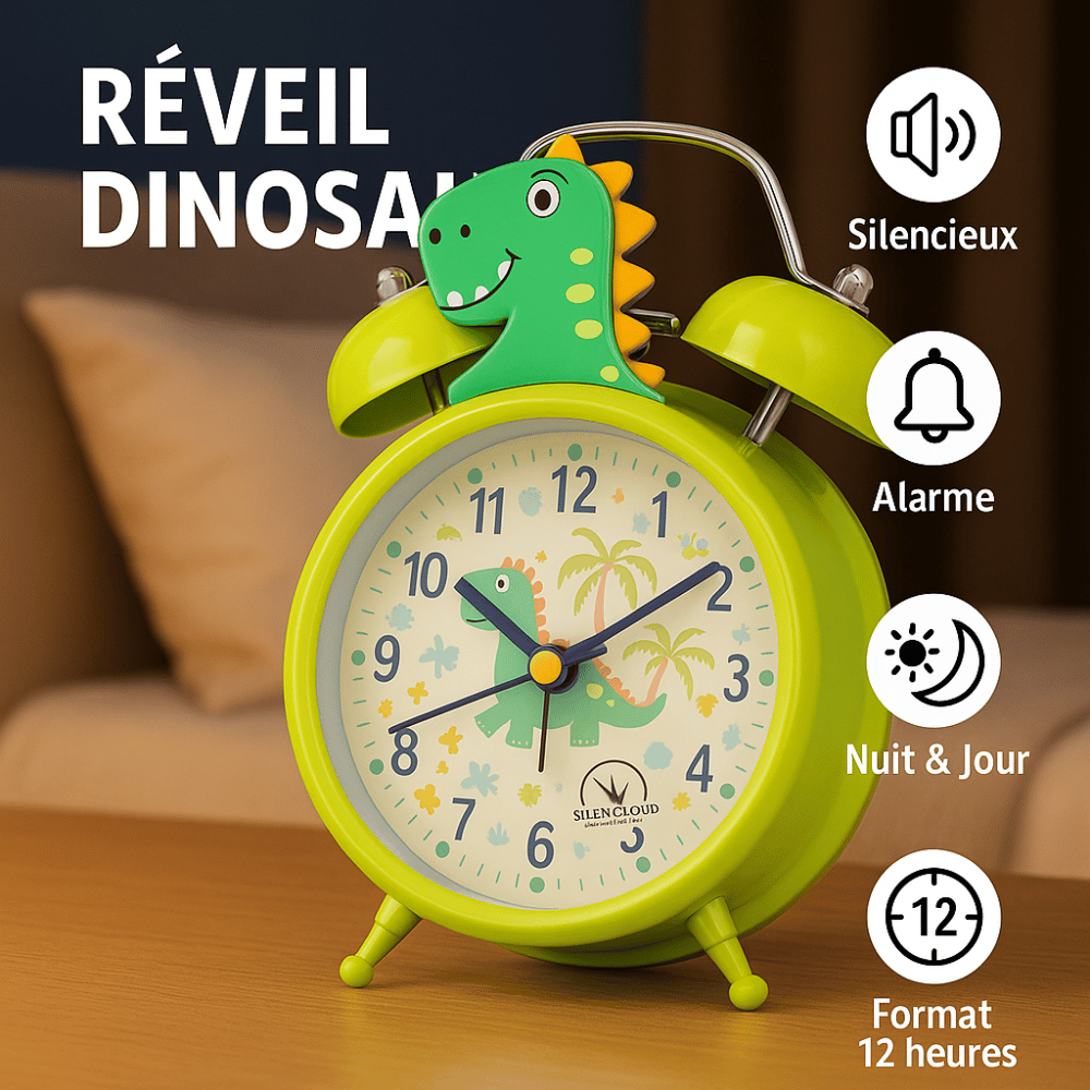 Réveil Dinausore