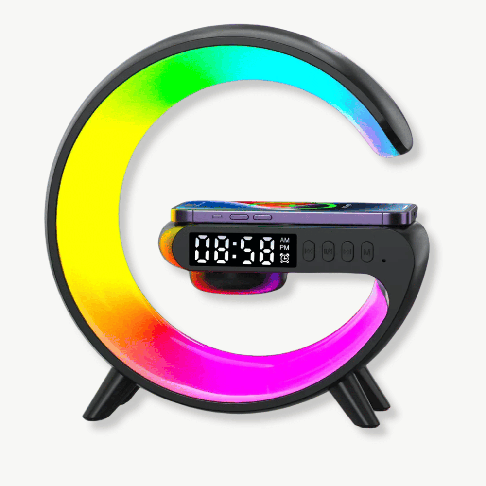 Réveil RGB avec Chargeur Sans Fil