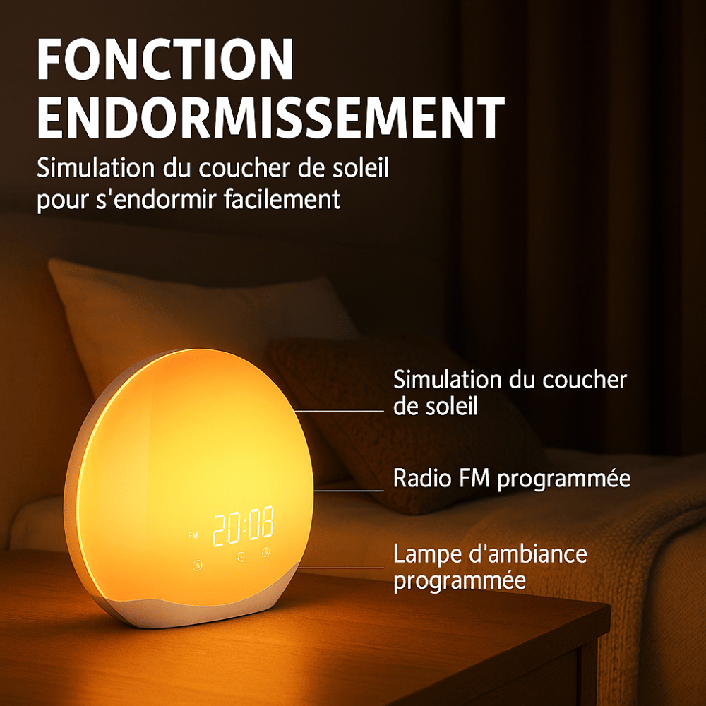 Réveil Relaxant & Aide au sommeil