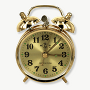 Réveil Vintage Doré