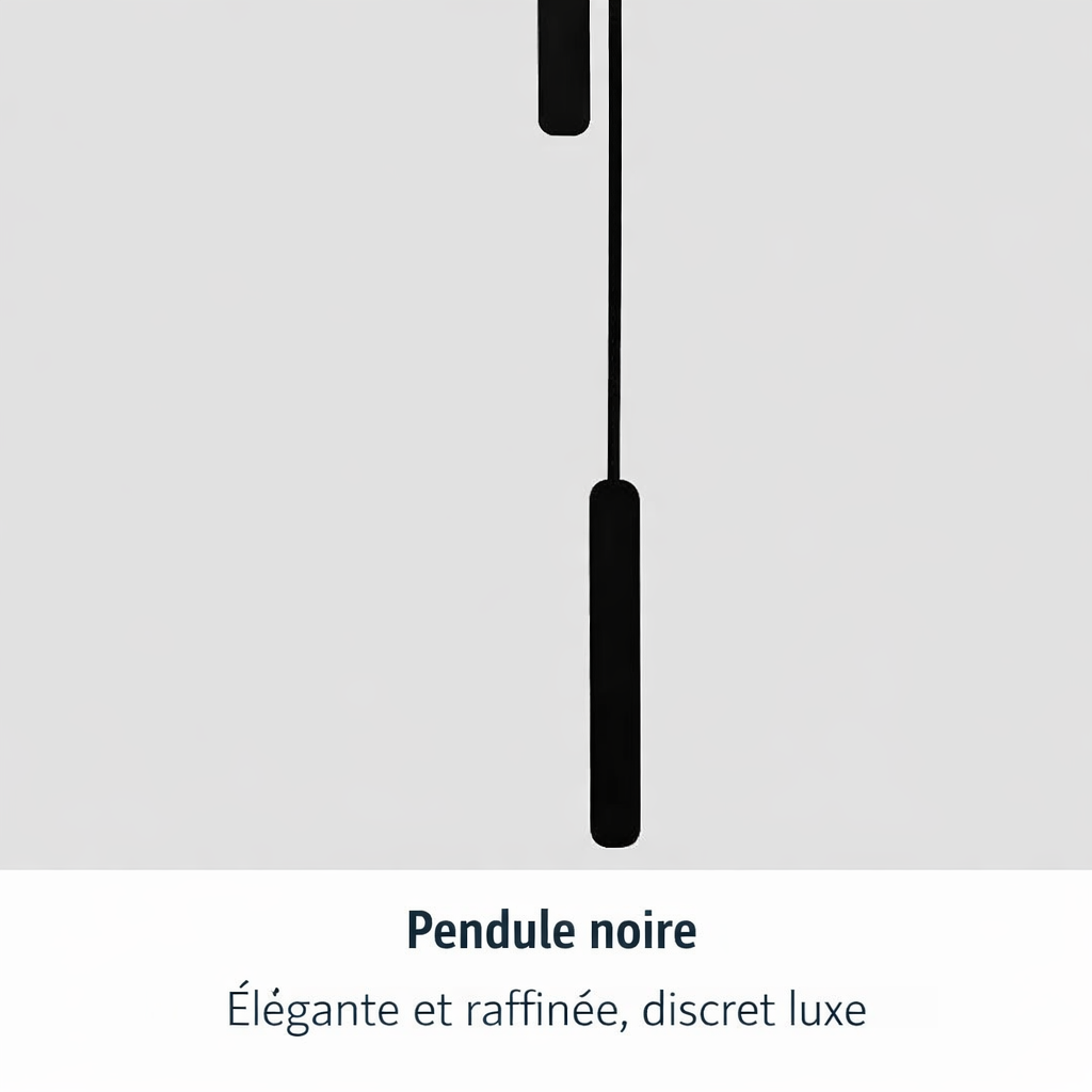 Grande horloge murale LED