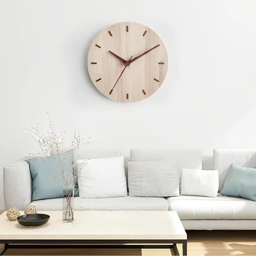 Horloge Bois - Horloges murales