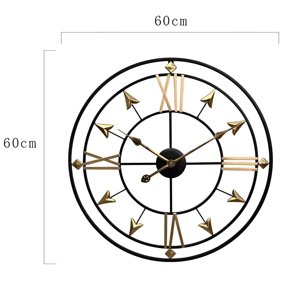 Horloge Murale Design en Métal - Horloges murales