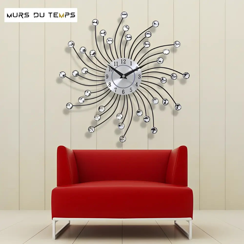 Horloge murale de salon design - Horloges murales