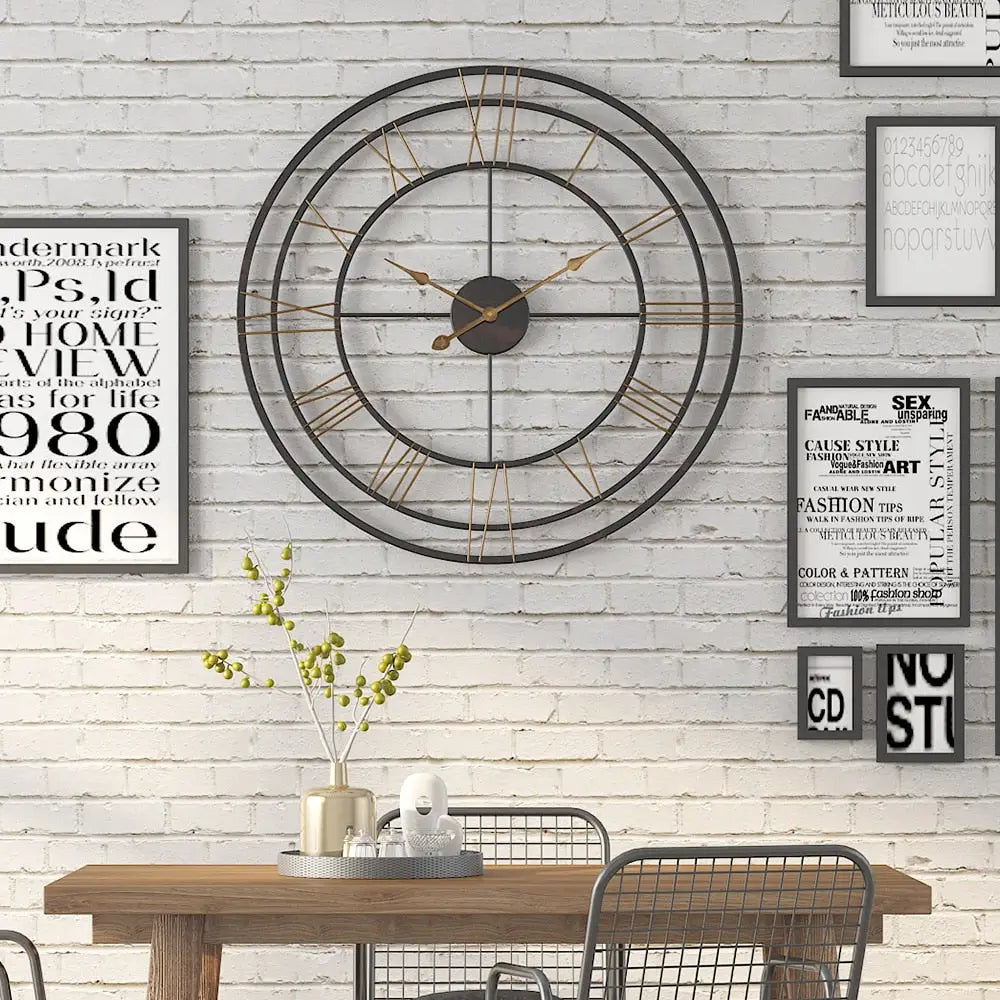 Horloge Type Industrielle - Horloges murales